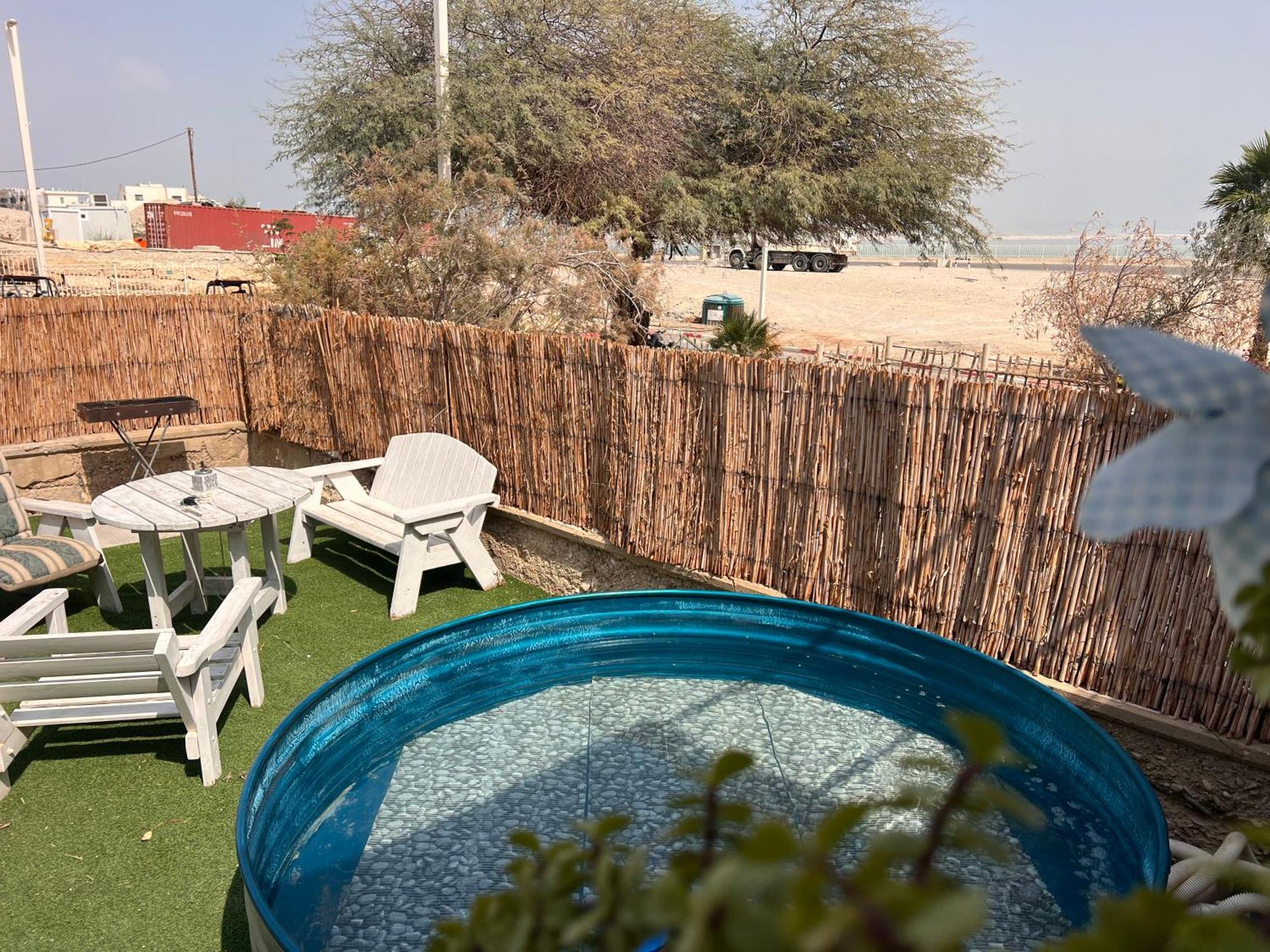 Ferienwohnung King Of The Dead Sea By Crown Neve Zohar Exterior foto